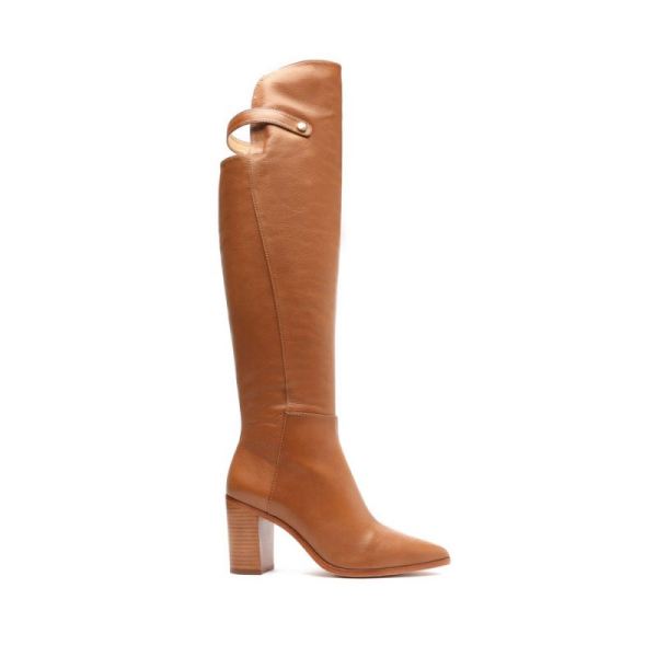 Schutz | Women's Saryna Leather Boot-New Pecan