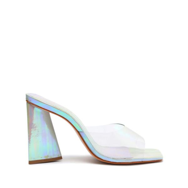 Schutz | Women's Lizah Vinyl Sandal-Rainbow