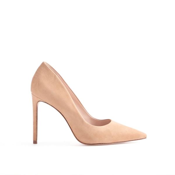 Schutz | Women's Lou Pump: Classic Shoe with a Pointed Toe -Honey Beige
