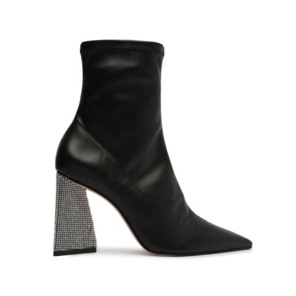 Schutz | Women's Cyrus Nappa Leather Bootie-Black