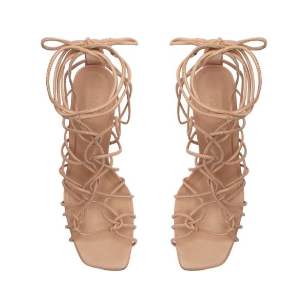 Schutz | Women's Heyde Nappa Leather Sandal-Sweet Rose