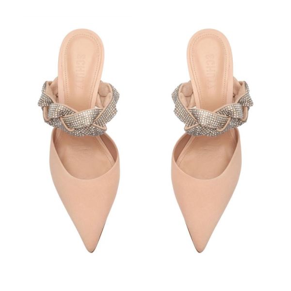 Schutz | Women's Anessa Nubuck Pump-Sweet Rose