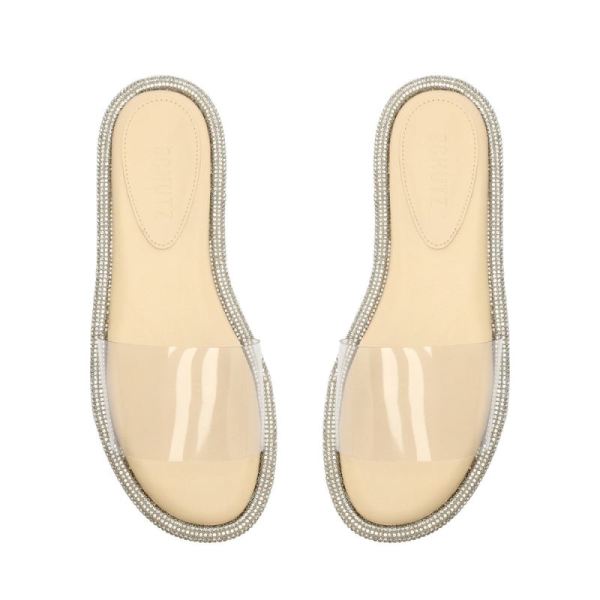 Schutz | Women's Alcina Vinyl Sandal-Eggshell