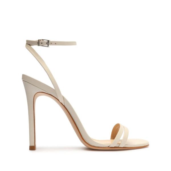 Schutz | Women's Altina Nappa Leather Sandal-Pearl