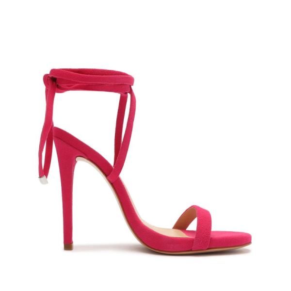 Schutz | Women's Cloe Suede Sandal-Hot Pink