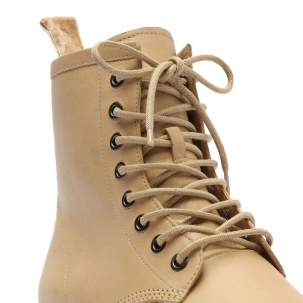 Schutz | Women's Turmalina Leather Bootie-Light Nude