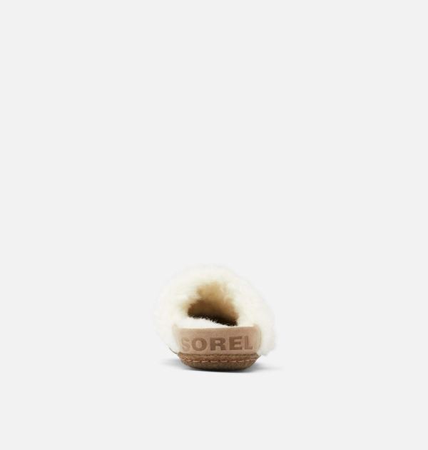 Sorel Shoes Youth Nakiska Slide II Slipper-Omega Taupe Gum 2