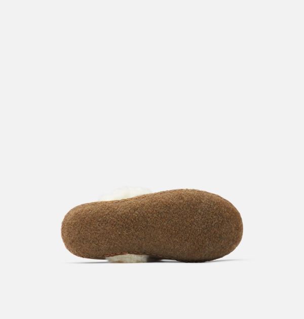 Sorel Shoes Youth Nakiska Slide II Slipper-Omega Taupe Gum 2