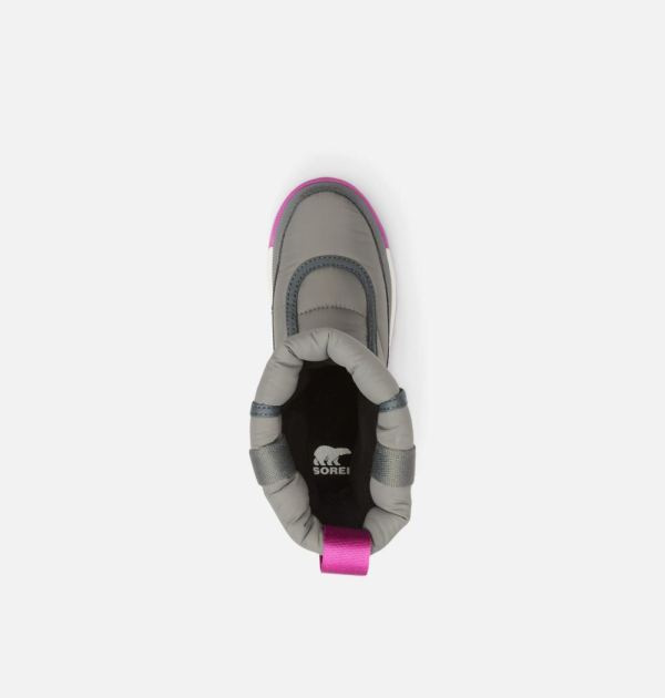 Sorel Shoes Children's Whitney II Puffy Mid Boot-Quarry Grill