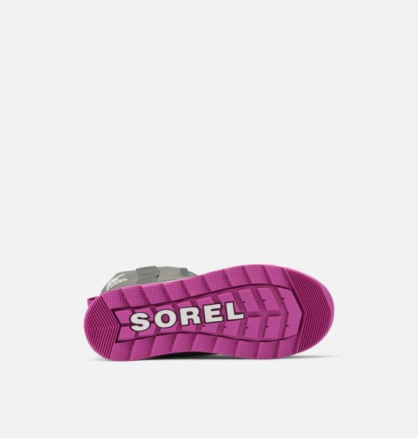 Sorel Shoes Children's Whitney II Puffy Mid Boot-Quarry Grill