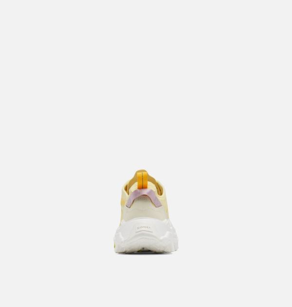 Sorel Shoes Women's Kinetic Breakthru Tech Lace Sneaker-Tranquil Yellow Chalk