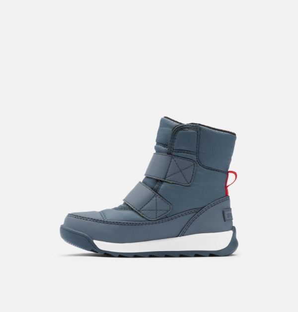 Sorel Shoes Children's Whitney II Strap Boot-Uniform Blue Cherrybomb