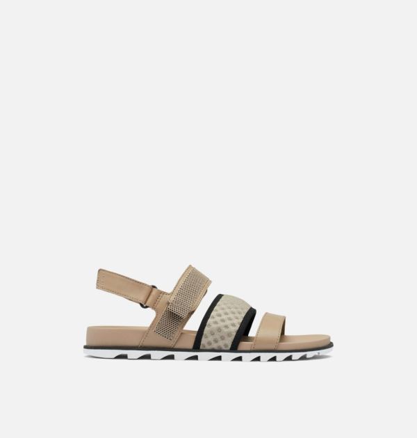 Sorel Shoes Women's Roaming Decon Slingback Sandal-Omega Taupe Black