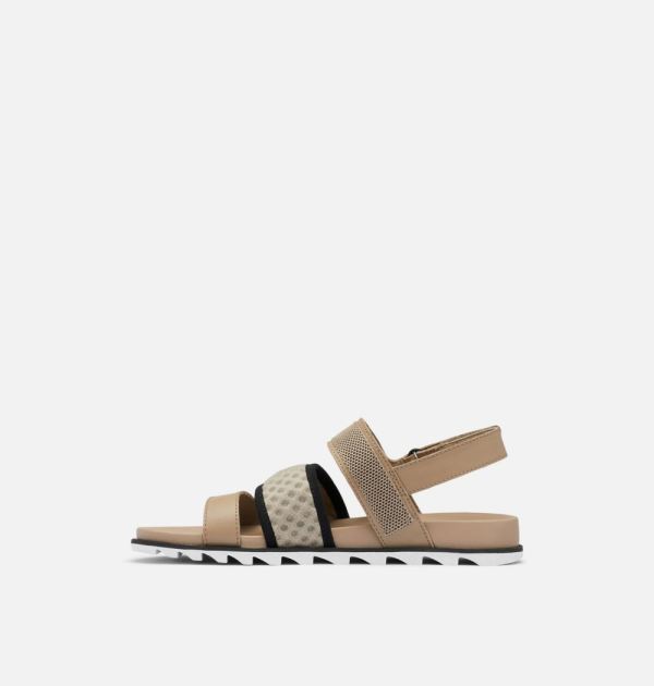 Sorel Shoes Women's Roaming Decon Slingback Sandal-Omega Taupe Black