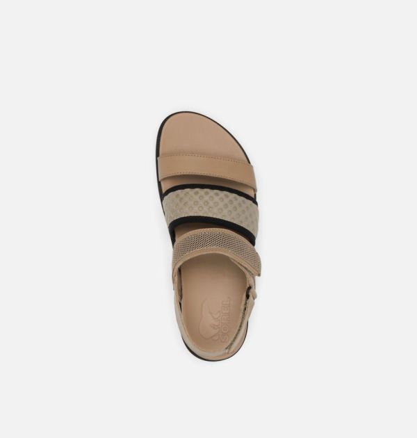 Sorel Shoes Women's Roaming Decon Slingback Sandal-Omega Taupe Black