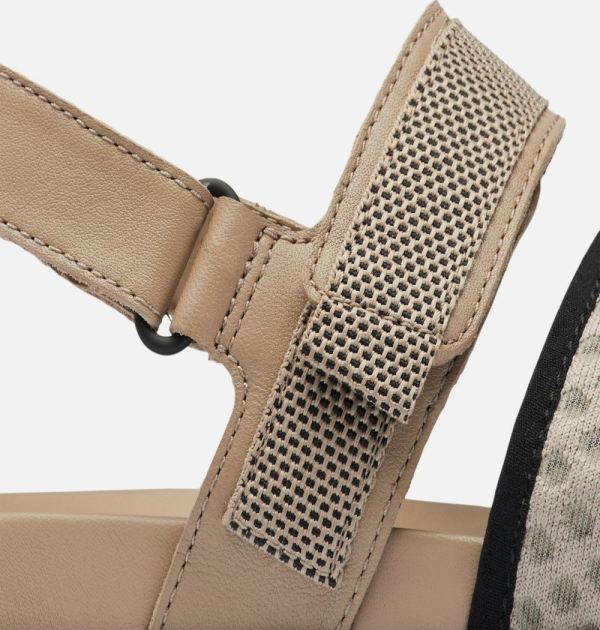 Sorel Shoes Women's Roaming Decon Slingback Sandal-Omega Taupe Black