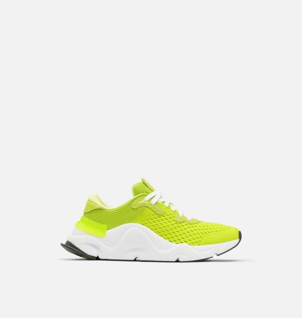 Sorel Shoes Women's Kinetic RNEGD Lace Sneaker-Acid Green Jet