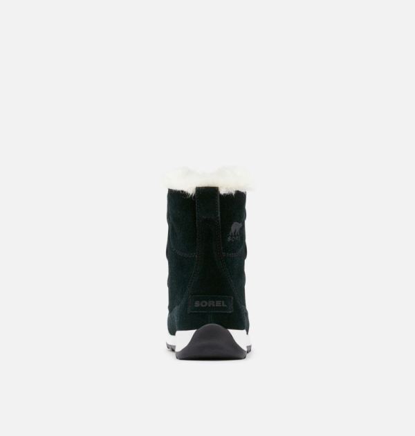 Sorel Shoes Youth Whitney II Joan Lace Boot-Black Fawn