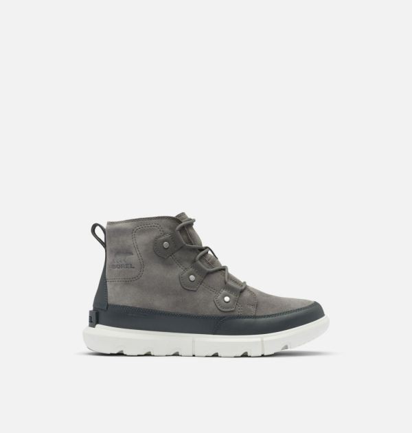 Sorel Shoes Men's Sorel Shoes Explorer Short Boot-Quarry Sea Salt