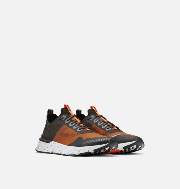 Sorel Shoes Men's Kinetic Rush Ripstop Sneaker-Dark Amber Buffalo