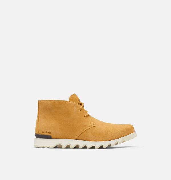 Sorel Shoes Men's Kezar Chukka Boot-Geo Yellow Chalk