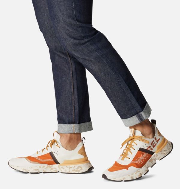 Sorel Shoes Men's Kinetic Rush Ripstop Sneaker-Desert Sun Chalk