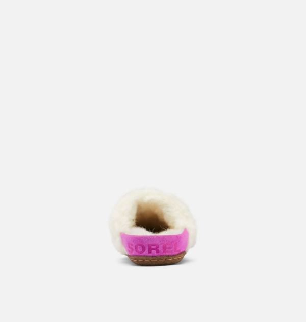 Sorel Shoes Youth Nakiska Slide II Slipper-Bright Lavender Gum 2
