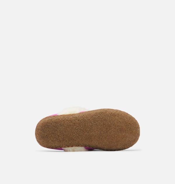 Sorel Shoes Youth Nakiska Slide II Slipper-Bright Lavender Gum 2