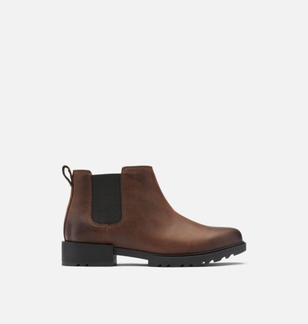 Sorel Shoes Women's Emelie II Chelsea Bootie-Fallen Black