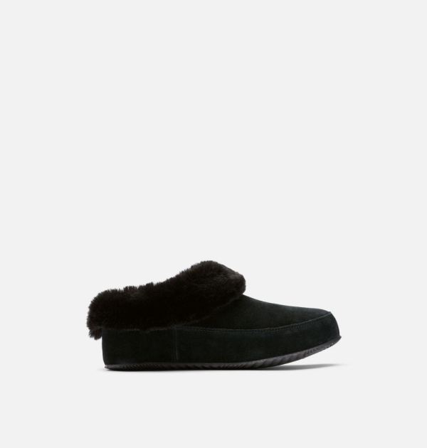 Sorel Shoes Women's Sorel Shoes Go - Coffee Run Slipper-Black Sea Salt
