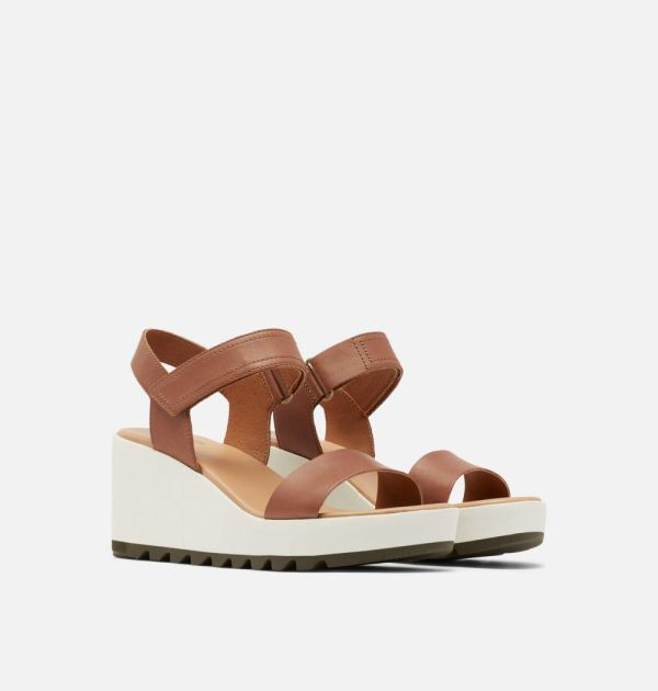 Sorel Shoes Women's Cameron Wedge Sandal-Velvet Tan