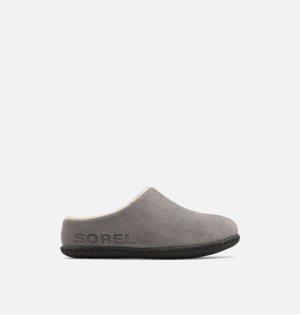 Sorel Shoes Youth Lanner Ridge II Slipper-Quarry