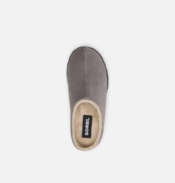 Sorel Shoes Youth Lanner Ridge II Slipper-Quarry
