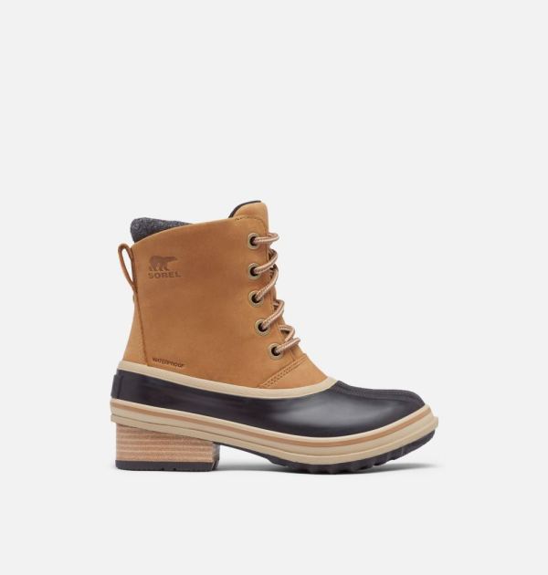 Sorel Shoes Womens Slimpack III Lace Duck Boot-Elk