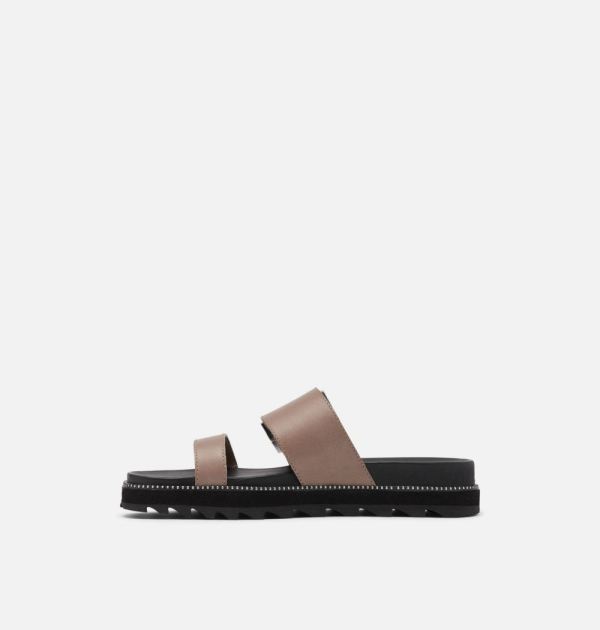 Sorel Shoes Women's Roaming Buckle Slide Sandal-Khaki