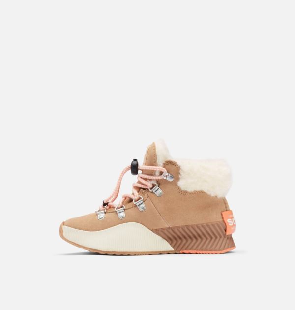 Sorel Shoes Youth Out 'N About Conquest Boot-Canoe Paradiso Peach