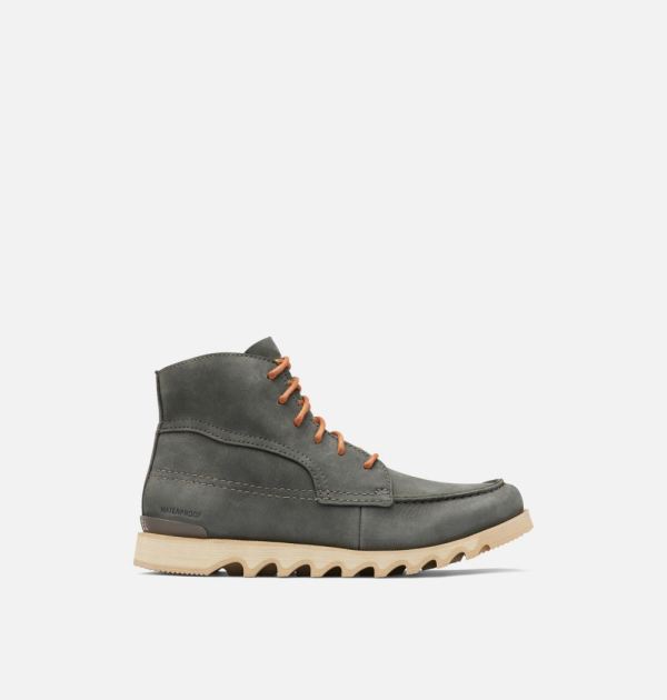 Sorel Shoes Men's Kezar Moc Toe Boot-Coal Brown Flora