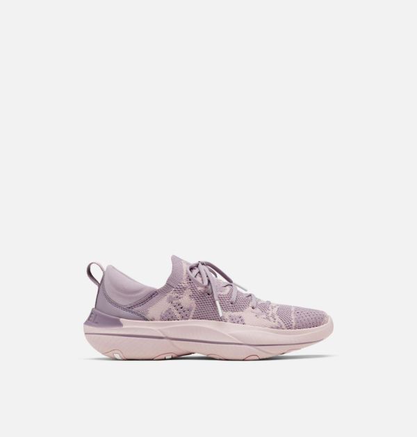 Sorel Shoes Women's Explorer Blitz Stride Lace Sneaker-Shale Mauve Mineral Pink