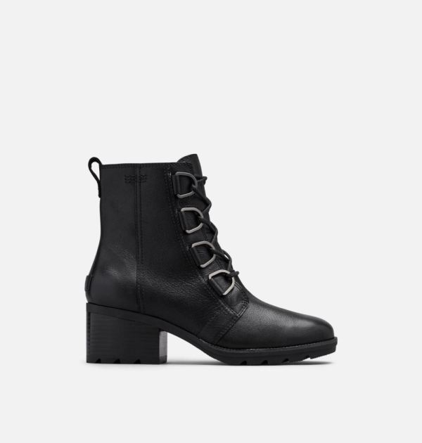 Sorel Shoes Women's Cate Lace Bootie-Black