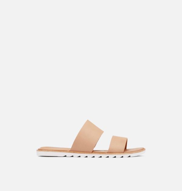 Sorel Shoes Women's Ella II Slide Sandal-Honest Beige