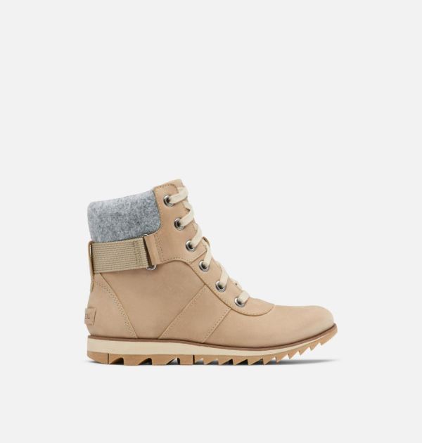 Sorel Shoes Women's Harlow Conquest Boot-Sandy Tan