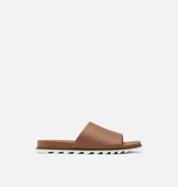 Sorel Shoes Women's Roaming Decon Slide Sandal-Velvet Tan