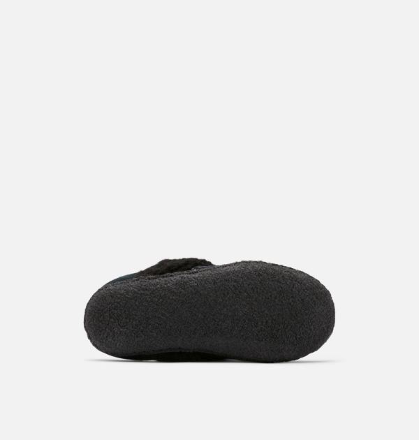 Sorel Shoes Youth Nakiska Slide II Slipper-Black Black