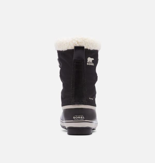 Sorel Shoes Youth Yoot Pac Nylon Boot-Black
