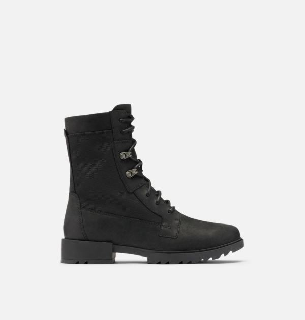 Sorel Shoes Women's Emelie II Lace Bootie-Black Black