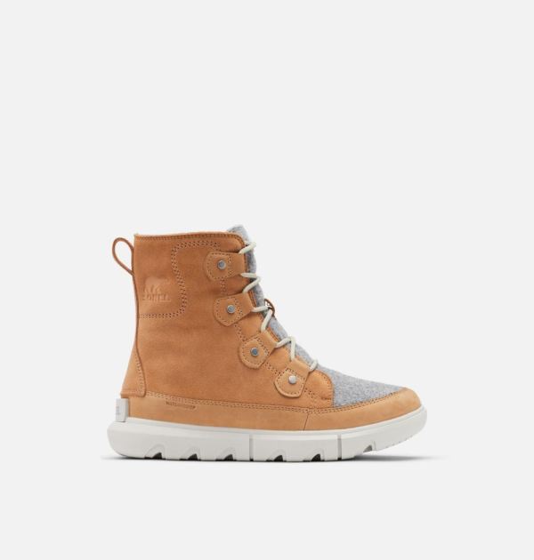 Sorel Shoes Women's Sorel Shoes Explorer II Joan-Tawny Buff Moonstone