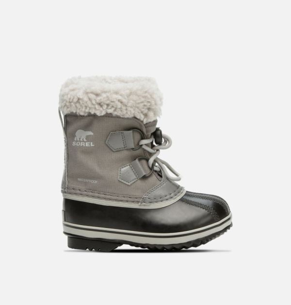 Sorel Shoes Children's Yoot Pac Nylon Boot-Quarry Dove