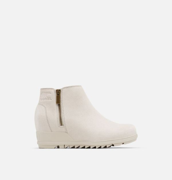 Sorel Shoes Women's Evie Zip Wedge Bootie-Soft Taupe
