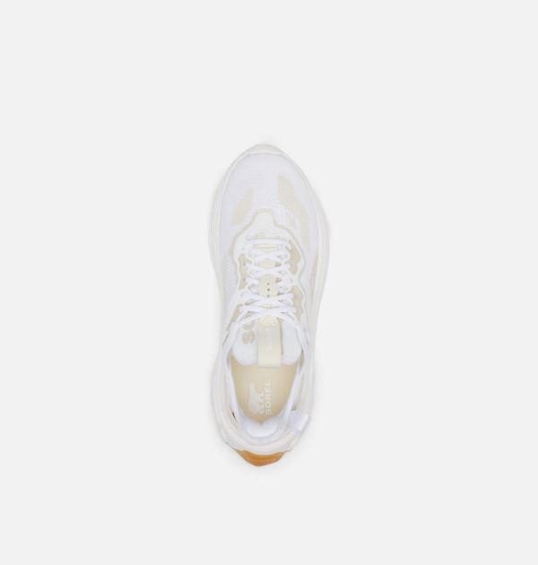 Sorel Shoes Women's Kinetic Breakthru Day Lace Sneaker-White Chalk