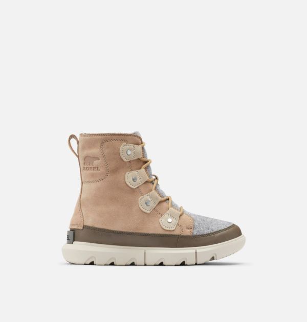 Sorel Shoes Women's Sorel Shoes Explorer II Joan-Omega Taupe Major